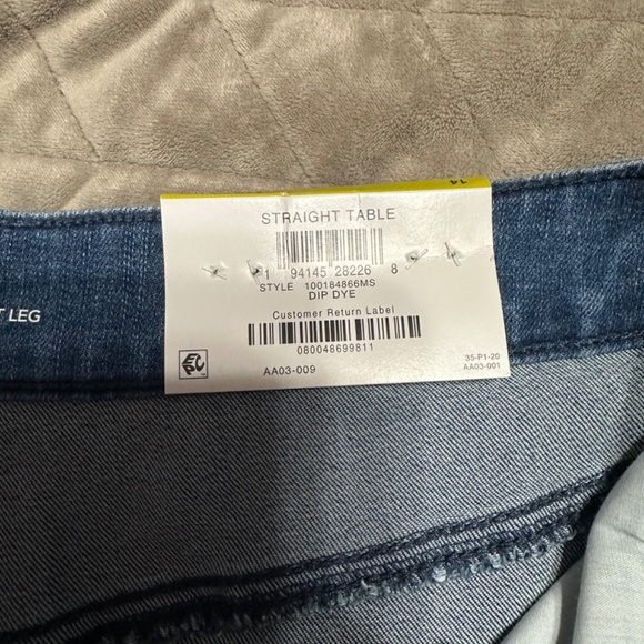 Style & Co Jeans Dip Dye at botton Size 14 New with tags - Picture 4 of 5